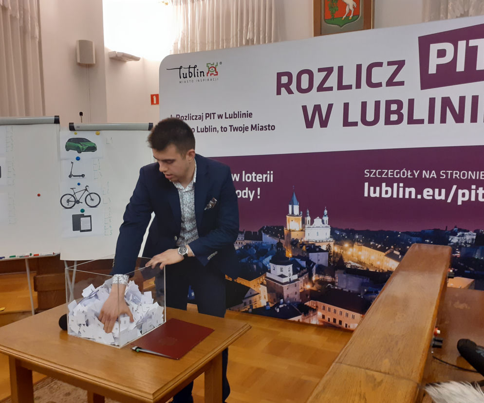 Zapłacili PIT w Lublinie, teraz otrzymają nagrody 