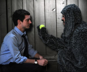 Wilfred (Jason Gann), Ryan (Elijah Wood)