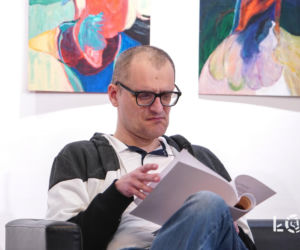 Za nami spotkanie z poezją Sebastiana Barana w Łukowie