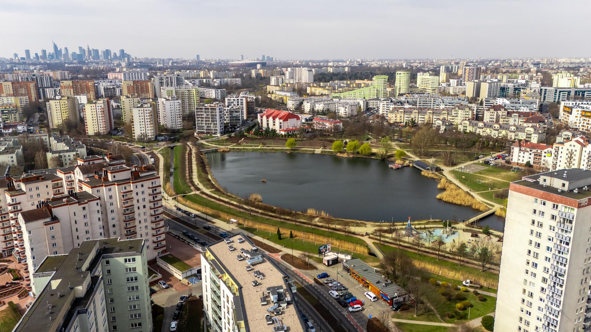 Park Nad Balatonem w Warszawie