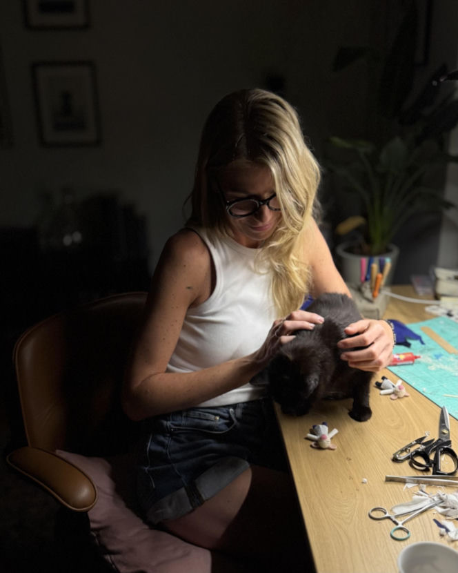 Filcowe myszki Joanny. Marka "Wyszło z norki"