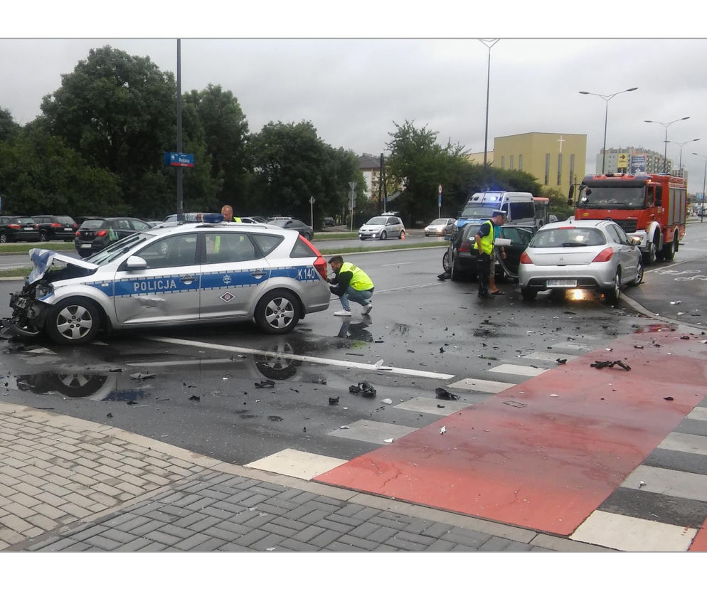 Korki sięgały ulicy Szopena