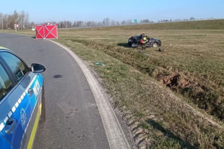 Tragiczny wypadek na drodze krajowej nr 17 w powiecie puławskim