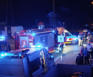 Zderzenie dwóch pojazdów na skrzyżowaniu Kraszewskiego i Ceglanej w Siedlcach