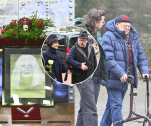 Wojciech Mann przy balkoniku, Zbigniew Zamachowski z Gabrielą Muskałą i inni. Tak pożegnali Magdę Umer