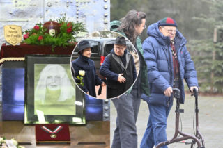 Wojciech Mann przy balkoniku, Zbigniew Zamachowski z Gabrielą Muskałą i inni. Tak pożegnali Magdę Umer