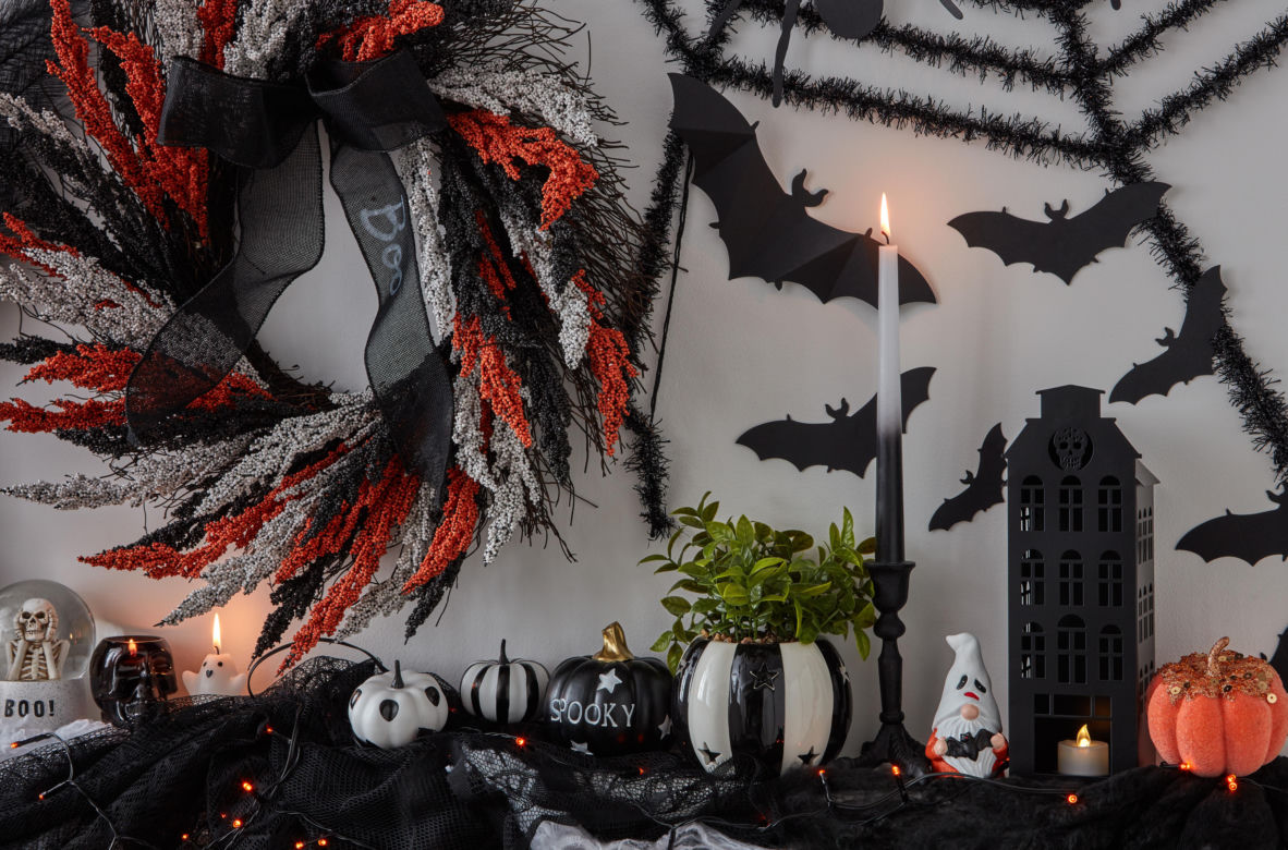 Halloween - dekoracje domu