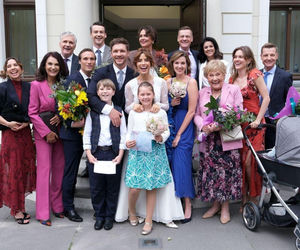 M jak miłość, odcinek 1890: Nieznani goście na ślubie Kamy i Marcina! To dlatego rodzina ze Śląska nie przyjedzie? - ZDJĘCIA