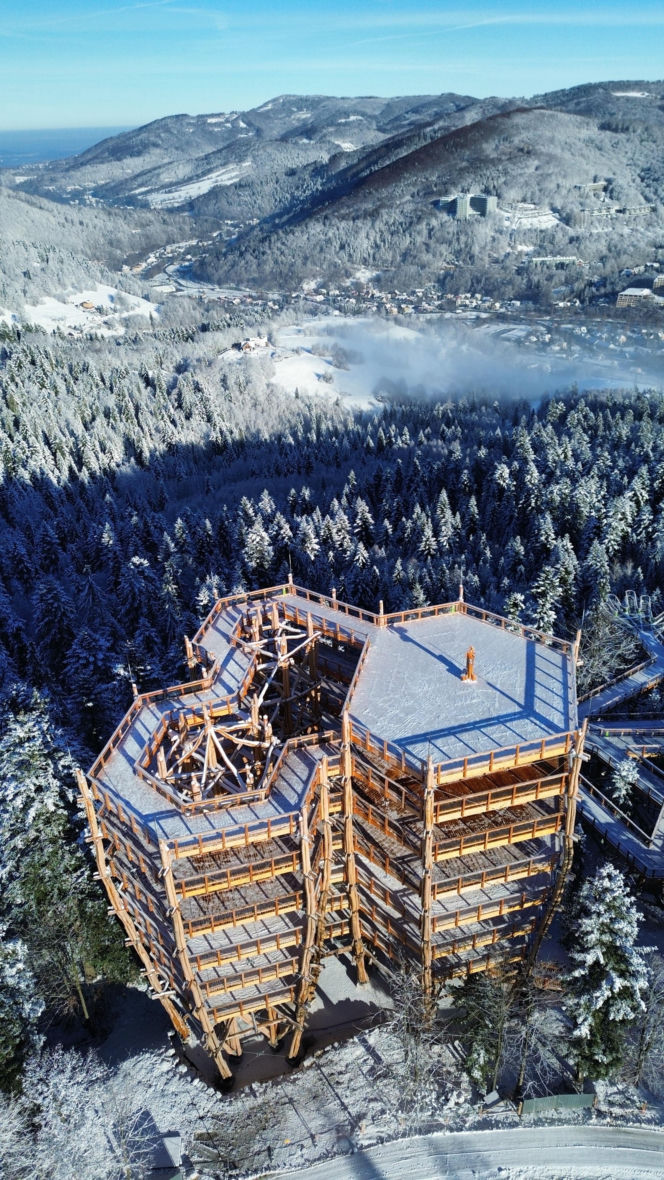 Wieża skolnity w Wiśle