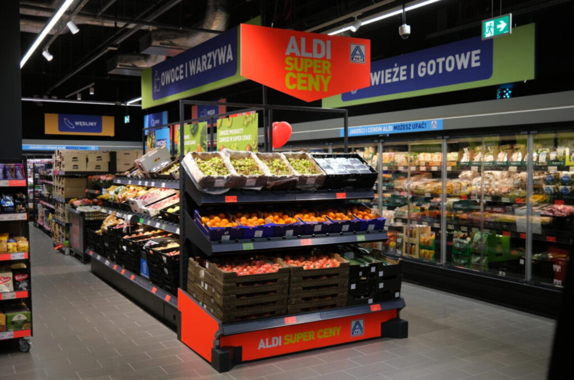 Nowy sklep ALDI na dworcu Warszawa Zachodnia