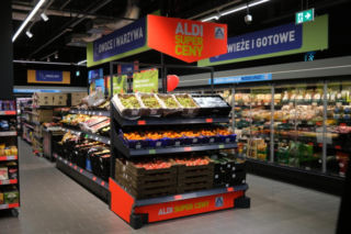 Nowy sklep ALDI na dworcu Warszawa Zachodnia