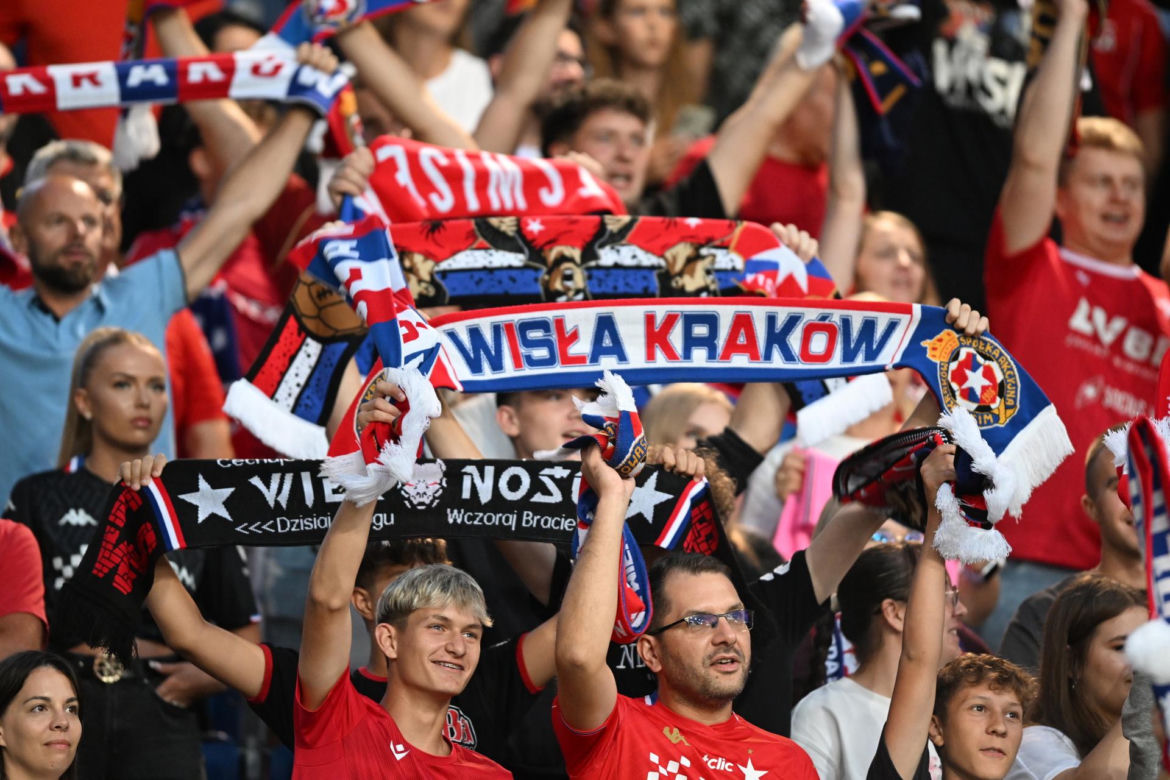 Wisła Kraków - Wisła Płock: Zdjęcia kibiców i zawodników z meczu 3, kolejki PKO BP Ekstraklasy