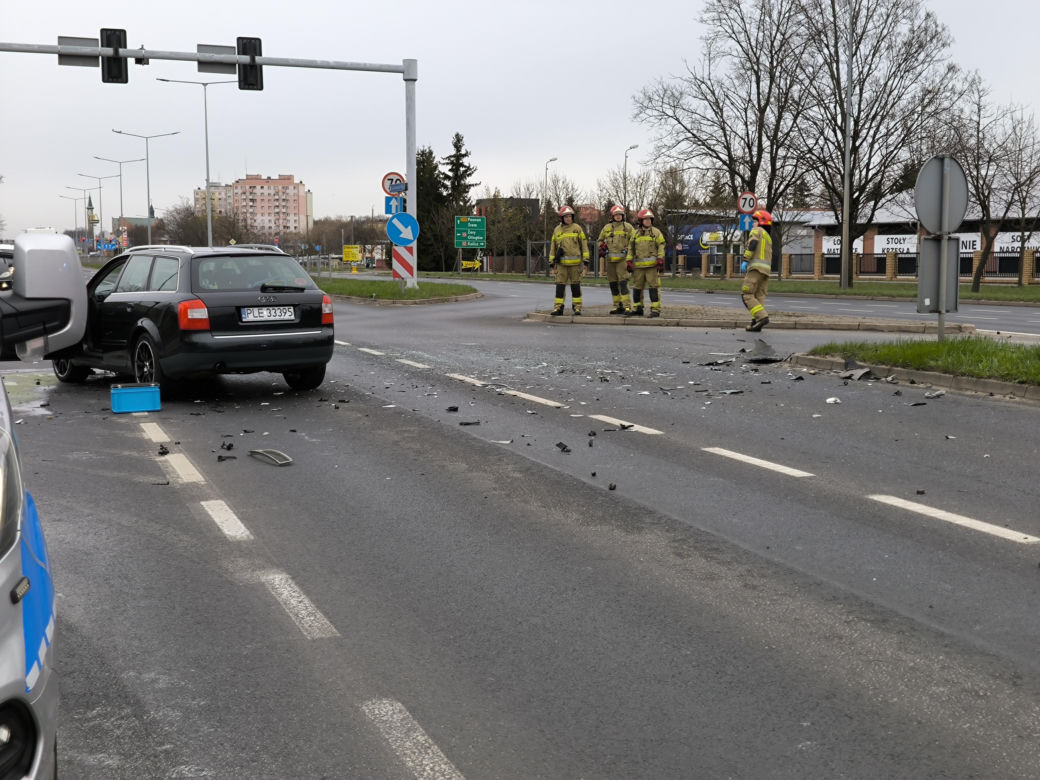 Wypadek na Konstytucji 3 Maja w Lesznie