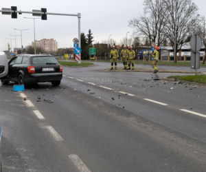 Wypadek na Konstytucji 3 Maja w Lesznie
