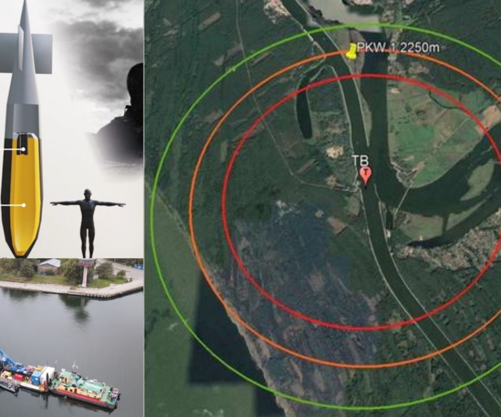 Bomba lotnicza zneutralizowana! Tak wyglądał wybuch Tallboya z czasów II Wojny Światowej