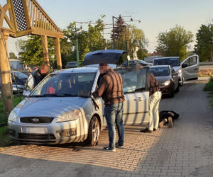 Gruzin okradający kierowców metodą na kolec zatrzymany
