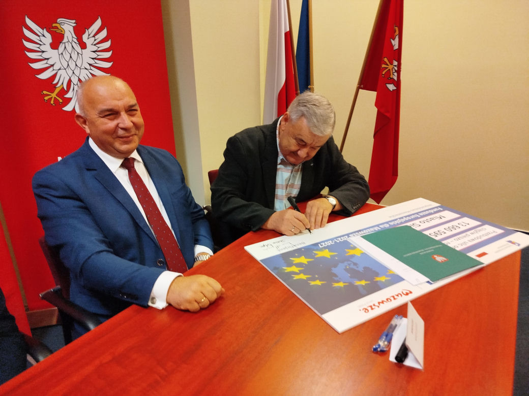 Miasto Siedlce otrzymało ponad 13,6 mln zł z UE na przebudowę 11 ulic i budowę prawie 3 km dróg pieszo-rowerowych