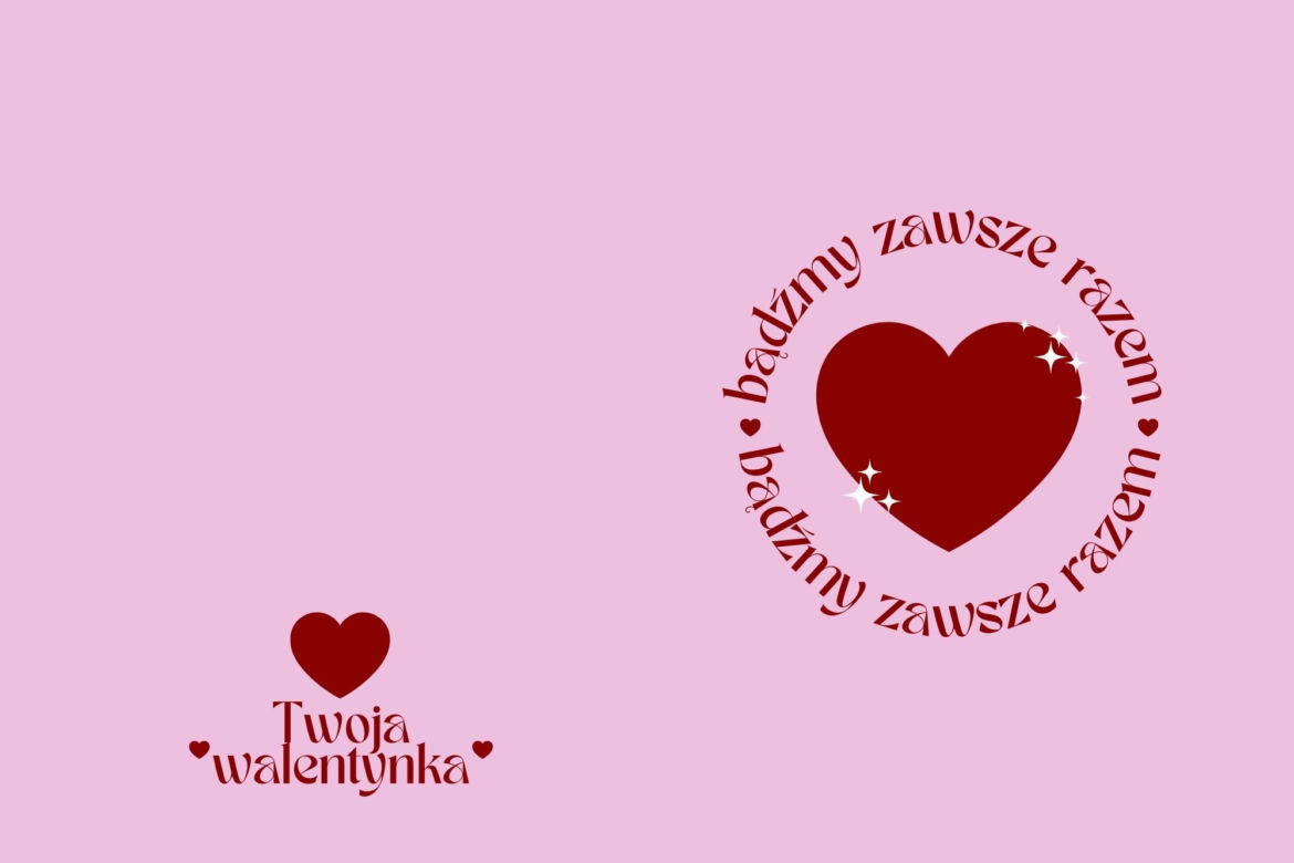 Romantyczne kartki na walentynki
