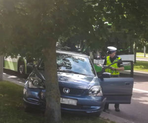 Białystok. Wypadek autobusu BKM. Sześć osób rannych
