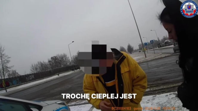 Policjanci uratowali starszego pana