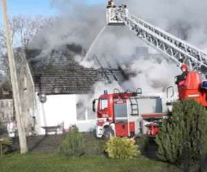 Przez pożar u sąsiadów stracili dom i cały dorobek życia