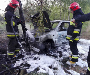 Wypadek na trasie Chojewo - Truski