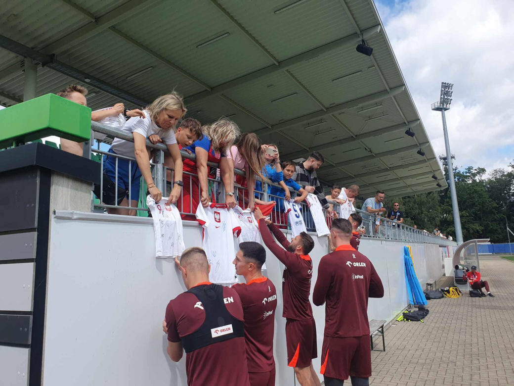 Reprezentacja Polski przygotowuje się na mecz z Francją