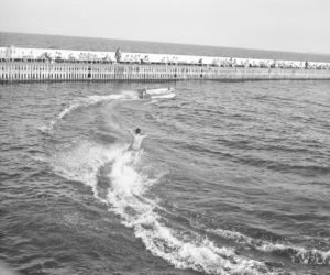 Molo w Sopocie w 1976 roku