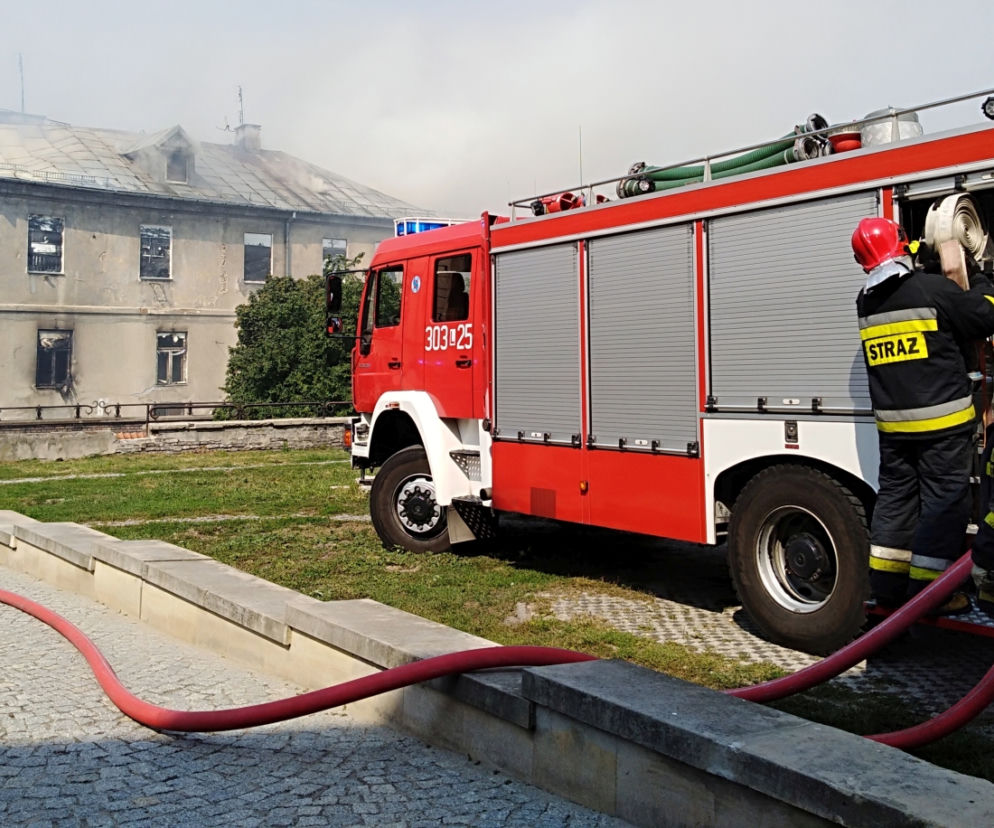 Pożar kamienicy na Starym Mieście w Lublinie!