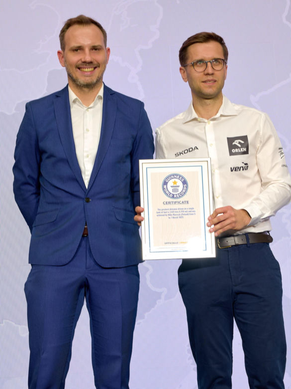 Miko Marczyk pobił rekord Guinnessa