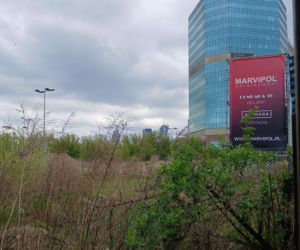 Przyszła lokalizacja inwestycji mieszkaniowej Aleje 138 w Warszawie