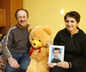Tomek wrócił do domu na święta