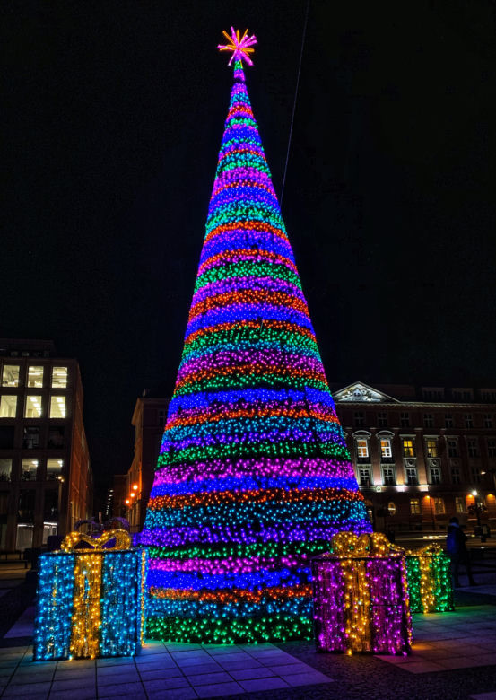 Świąteczne iluminacje we Wrocławiu
