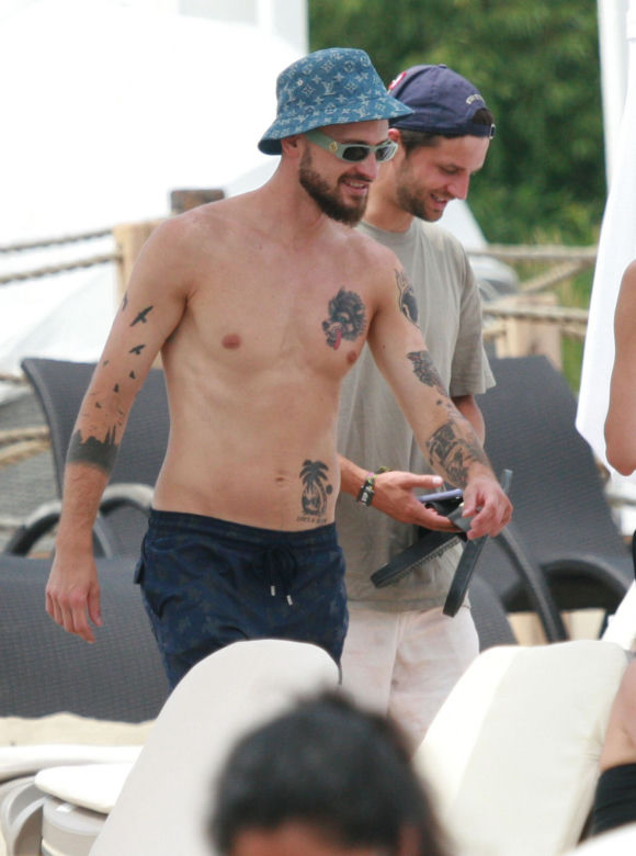  Bartosz Bereszyński i Mateusz Klich smażą się na plaży