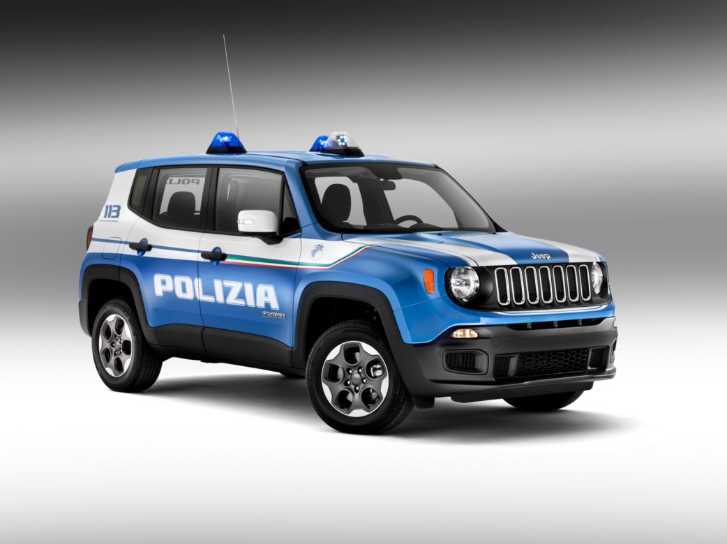 radiowóz Jeep Renegade