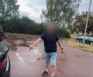 „Banderowcy jesteście”. Awantura na parkingu w Świebodzicach nagrana telefonem