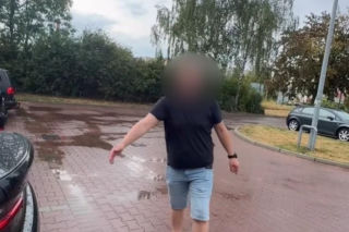„Banderowcy jesteście”. Awantura na parkingu w Świebodzicach nagrana telefonem