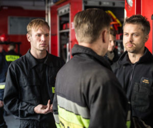 Strażacy 2 odc. 13. Wojtek (Maciej Mikołajczyk), Adam (Maciej Zakościelny)