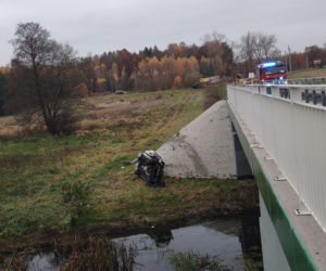 Wypadł z drogi, zabił przyjaciółkę. Jej ciało wyleciało w powietrze