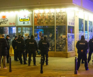 Akcja policji w warszawskim klubie