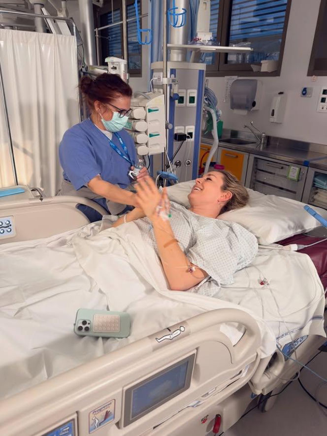 Lindsey Vonn po wypadku