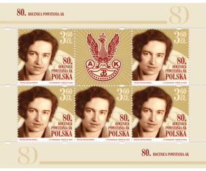80. rocznica postania Armii Krajowej - seria znaczków Poczty Polskiej 