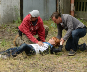 Komisarz Alex 4 sezon odcinek 42 (odc. 3). Lucyna (Magdalena Walach), Ryszard Puchała (Ireneusz Czop), Michał Orlicz (Antoni Pawlicki)