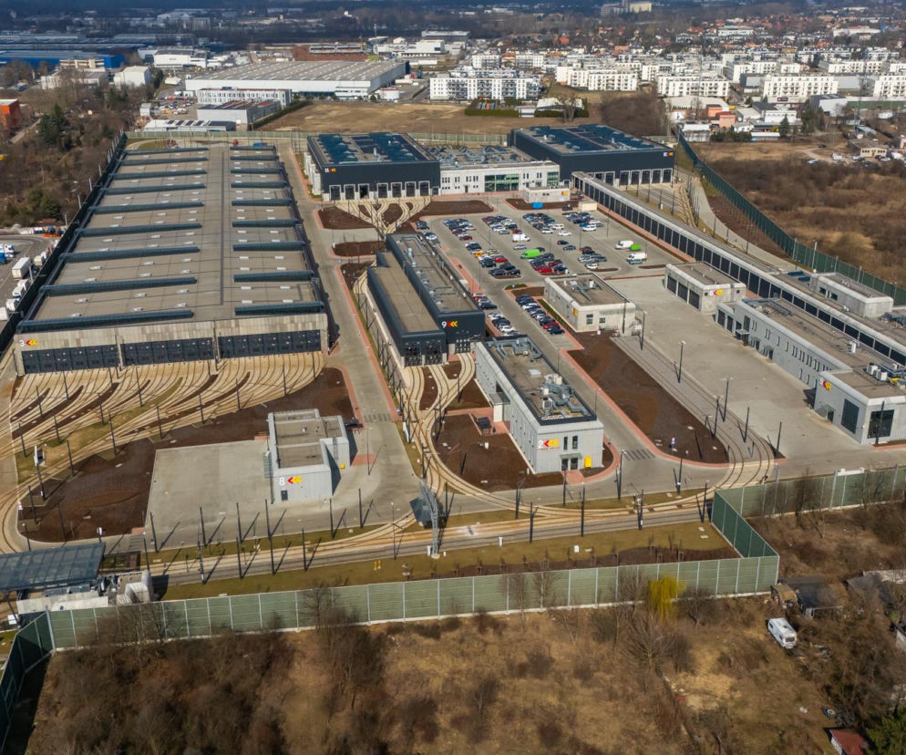 Oto najnowocześniejsza zajezdnia tramwajowa w Polsce