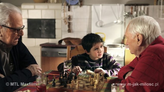 M jak miłość. Mateusz Mostowiak (Krystian Domagała), Lucjan Mostowiak (Witold Pyrkosz)