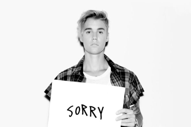 Justin Bieber na okładce singla Sorry
