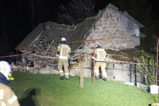 Potężny wybuch gazu. Z domu zostały zgliszcza