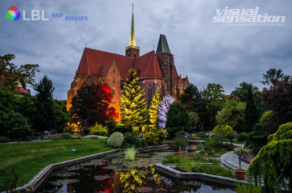 Lasery, muzyka i iluzjoniści w Ogrodzie Botanicznym we Wrocławiu