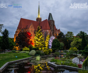 Lasery, muzyka i iluzjoniści w Ogrodzie Botanicznym we Wrocławiu