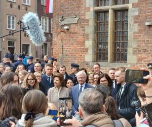 Król Szwecji Karol XVI Gustaw oraz królowa Sylwia w Gdańsku